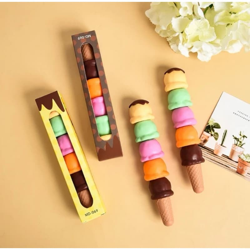 Marca Texto Bastão Candy Sorvete Papelaria Canetas