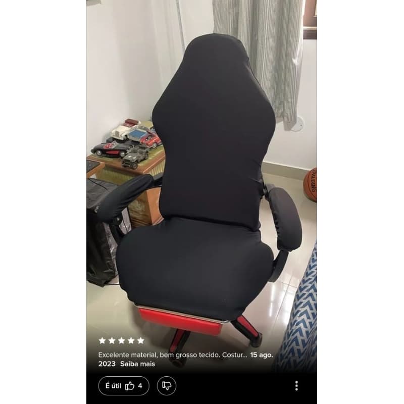 capa de cadeira gamer Anti gato super resistente