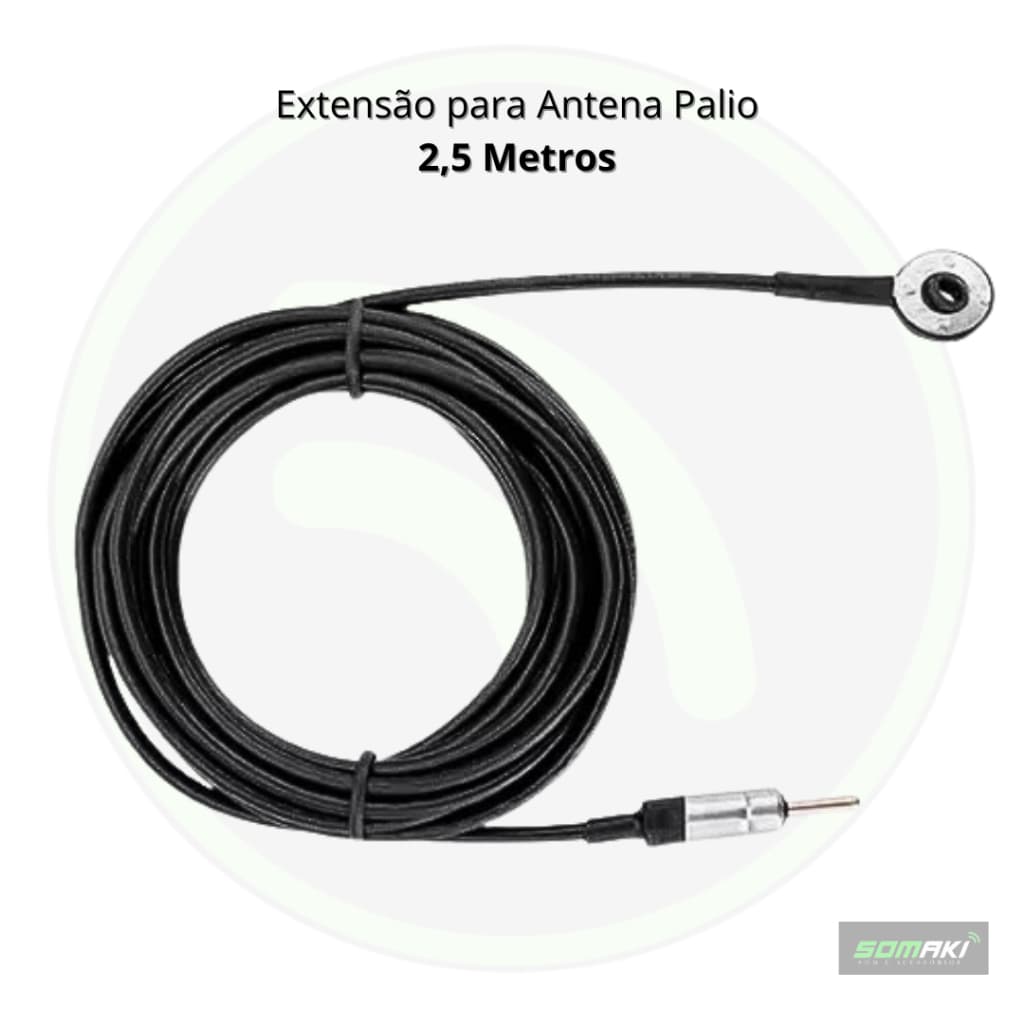 Extensão Antena 2,50 Metros Brava Palio Weekend Marea Strada Doblo Uno Antico