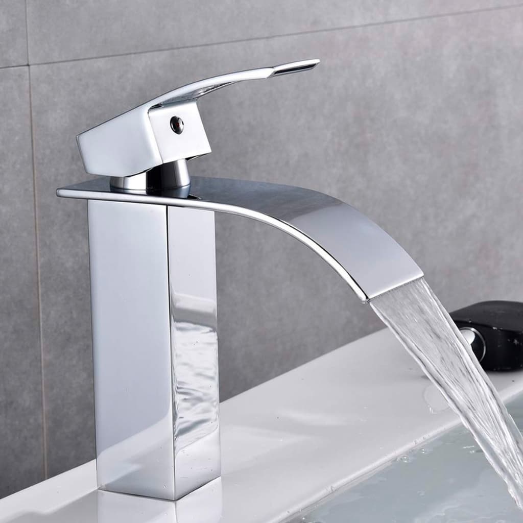 Torneira misturador monocomando Cascata Metal Cromada Baixa