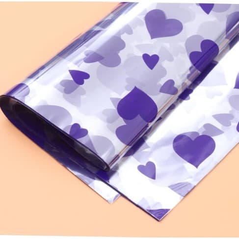 Saco Plástico de Celofane C/5 Unidades 50x70cm P/ Presente - CZ3224