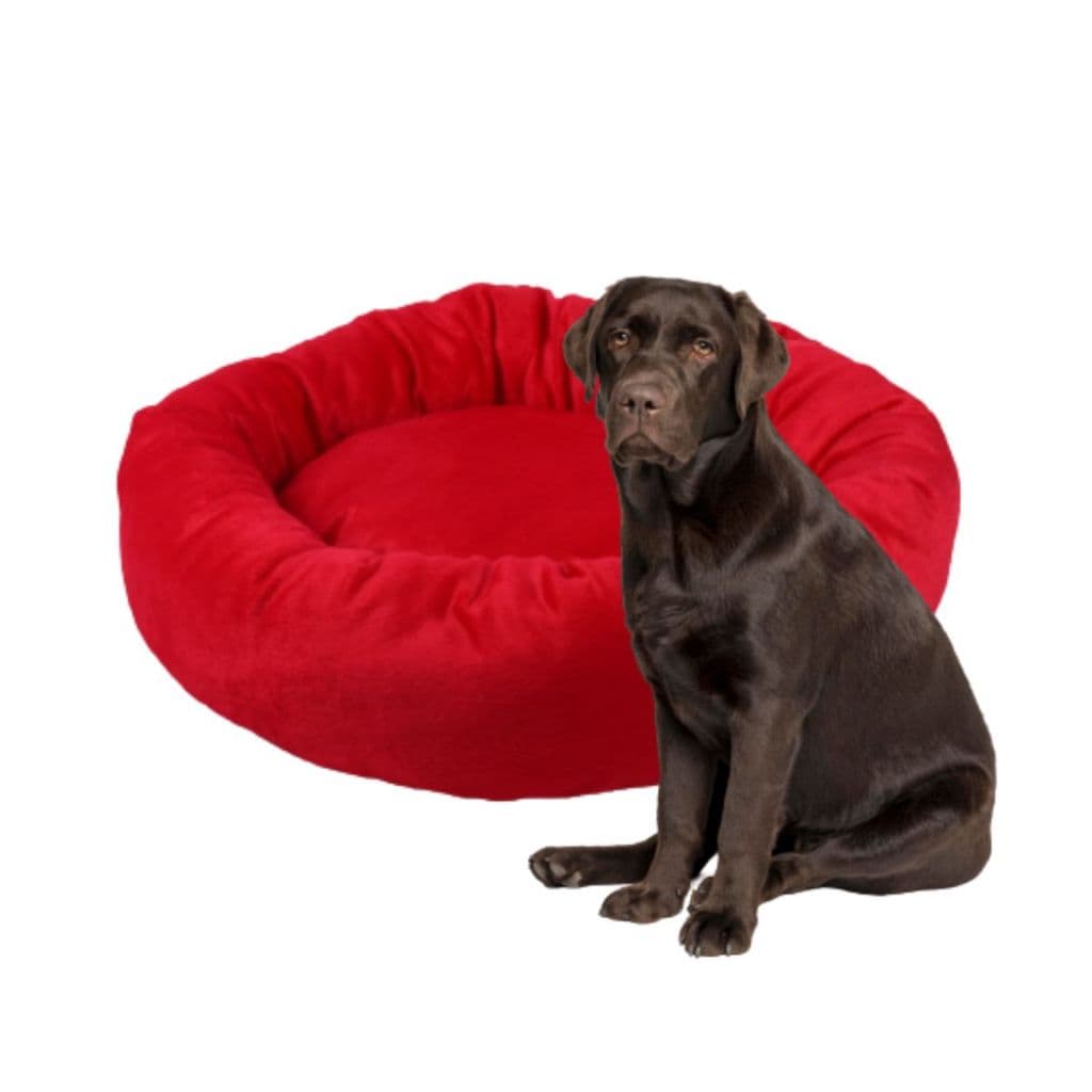 Cama Pet Para Cachorro Gato Caminha Redonda Macia Tamanho G