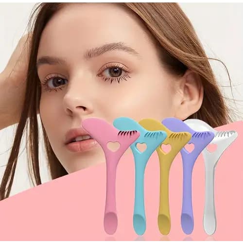 Delineador De Silicone Reutilizável/Ferramenta De Maquiagem Para Desenho/Batom Ao Desgaste Ferramenta