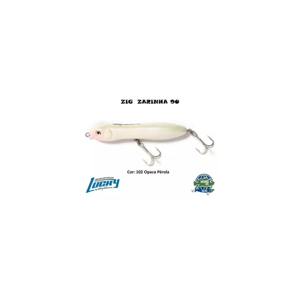 Isca Artificial Zig Zarinha 90 Lucky Nelson Nakamura 9cm 12g