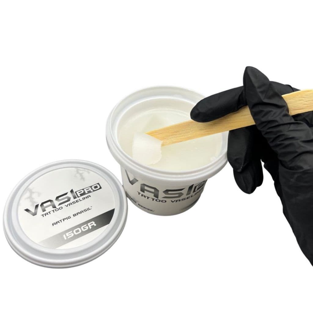 Vaselina Deslizante Tatuagem Vasipro ARTPIG 150g + 10 palitos