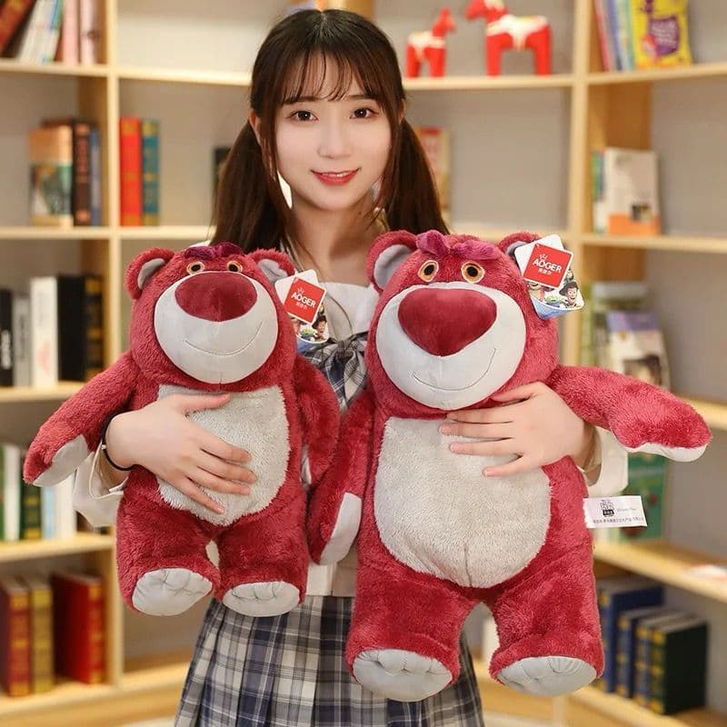 Boneco De Pelúcia 45 cm/s Toy Story 4 Lotso Morango Urso Super Macio Brinquedos De Pelúcia