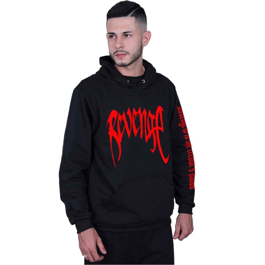 Moletom Canguru Unissex XXXTentacion Revenge Trap
