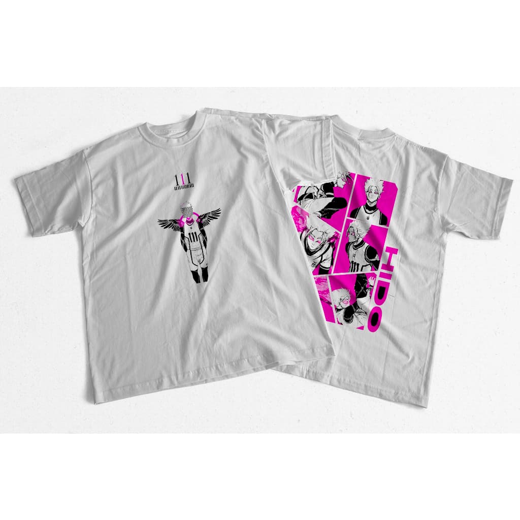 Camiseta Blue lock shidou ryusei Camisa Streetwear Algodão Estilo Moda Unissex Envio imediato