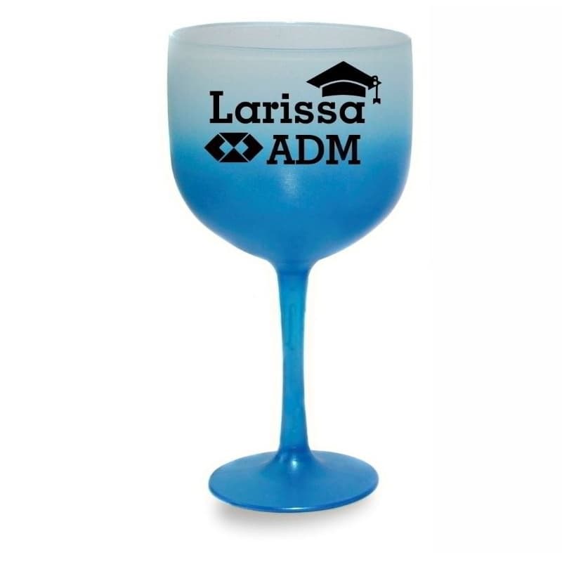 Kit C/ 10 Taças de Gin Degradê 580ml Personalizada