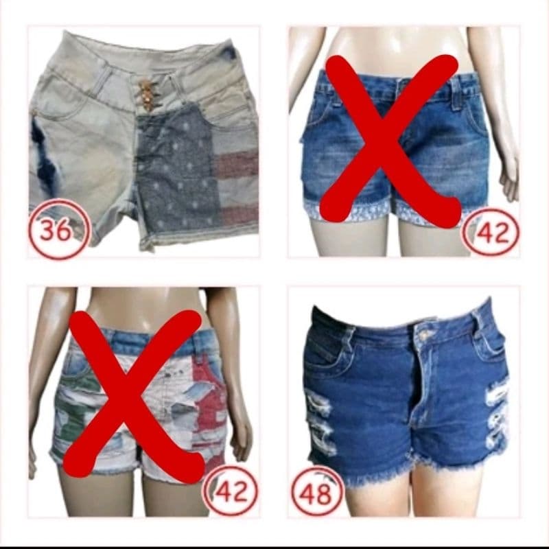 roupas femininas brechó - short feminino - short jeans feminino