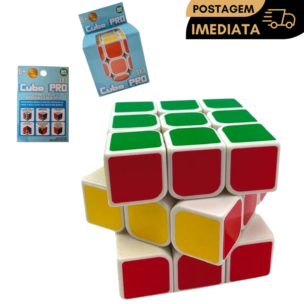 Cubo Mágico Profissional 3x3x3 Original ARK TOYS