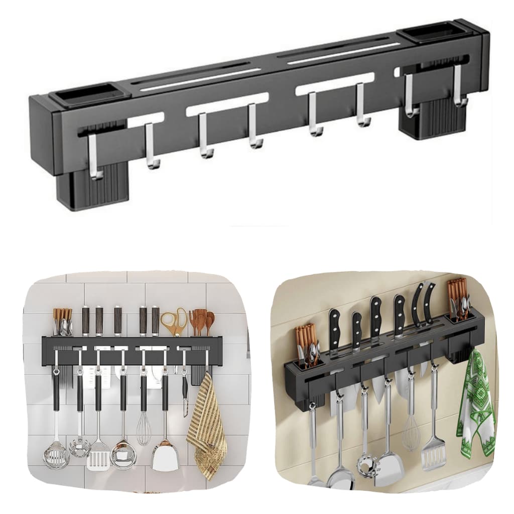 Suporte Cozinha De Parede Utensílios Para Talheres Faqueiro