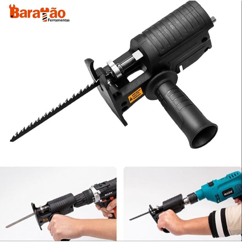 Adaptador de Serra Tico-tico para Furadeira Nakasaki