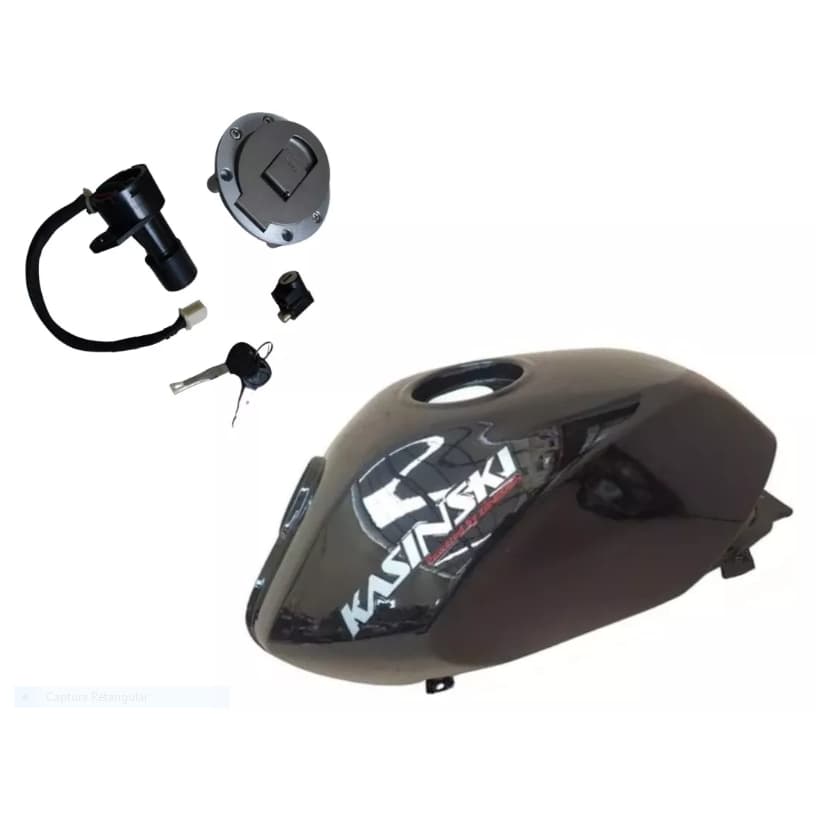 Kit Tanque De Combustível + Conjunto De Ignição Comet 150
