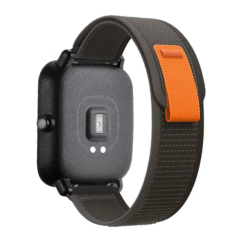 Pulseira de Nylon 20mm Loop Trilha Amazfit Bip, GTS, Galaxy Watch Active