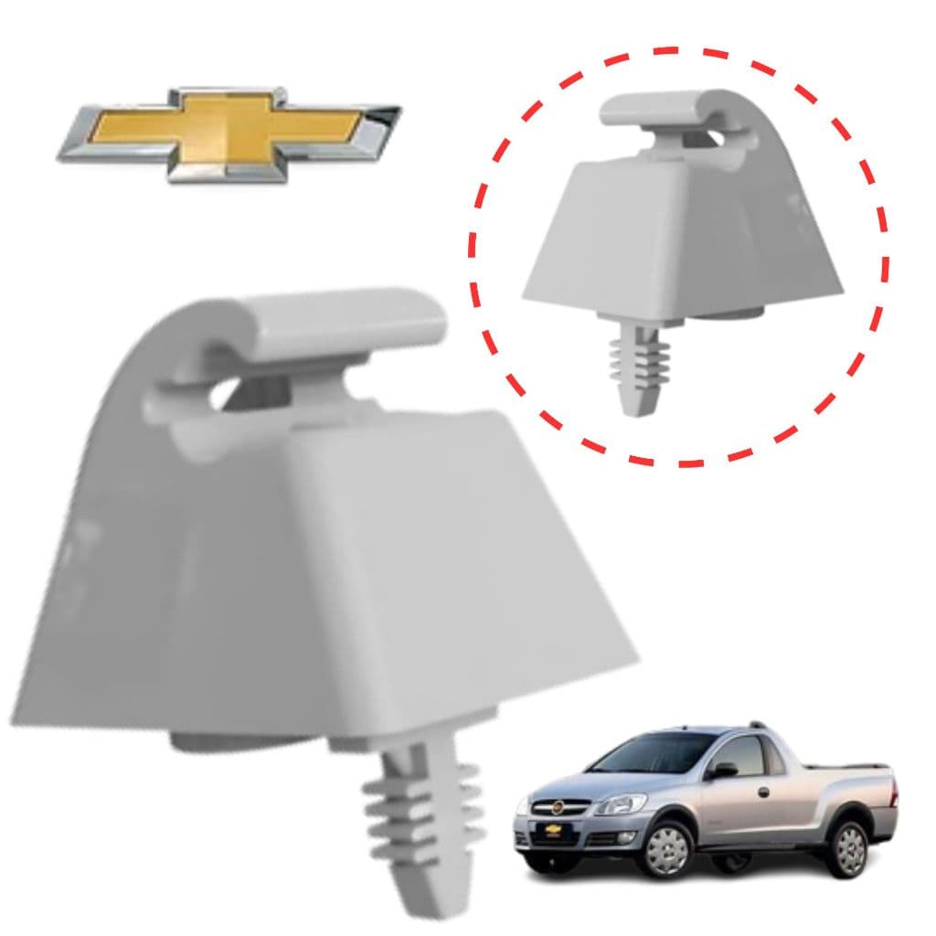 Par Suporte Quebra Sol Meriva Novo Corsa Montana 2002/2014 COM PARAFUSOS