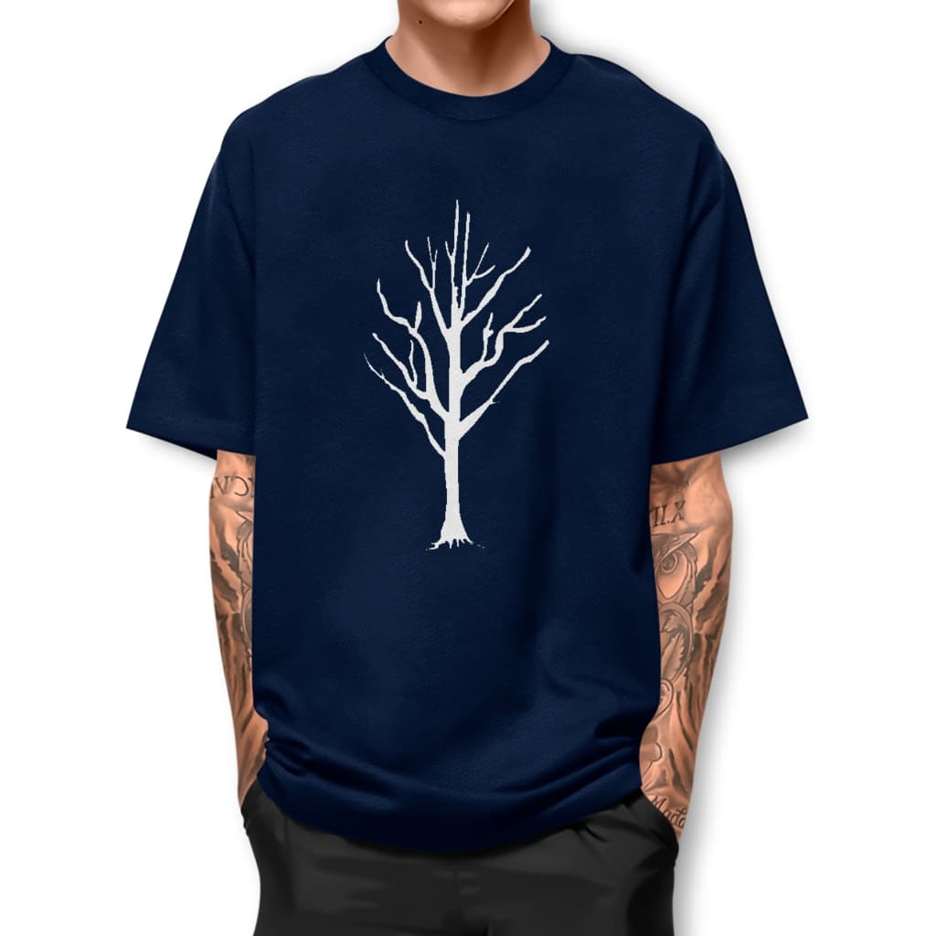 Camiseta Caçadores  Gola Redonda Manga Curta Malha Algodao 30.1 Masculina e Feminina Winter BJ1