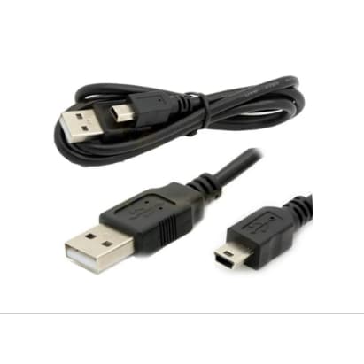 kit 10 Cabo Usb V3 comprimento 0.8 Metro Compatível a Gps, Tablets e diversos equipamentos Mini Usb