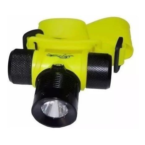 Lanterna Cabeça Cree Led Q5 17000l 6000w Prova Água Mergulho