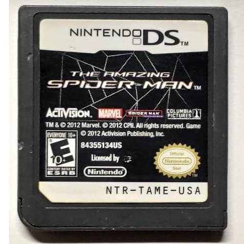 The Amazing Spider man Usado Original Nintendo Ds Somente Cartucho