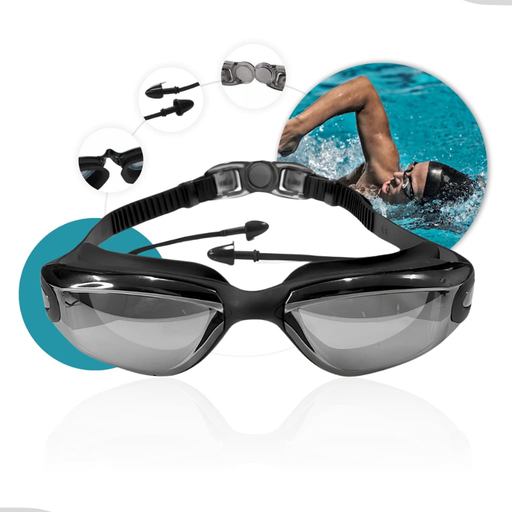Óculos De Natação Zhenya À Prova D 'Água Anti-Embaçamento Com Protetor De Ouvido Speedo Hydrovision