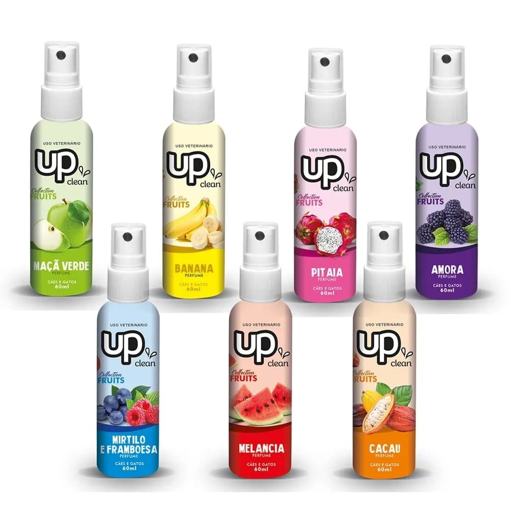Perfume Colônia Para Cachorro Gato Up Clean 60ML