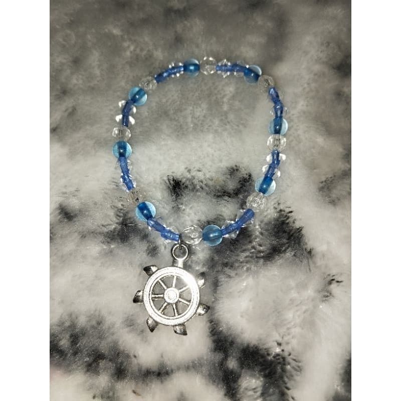 pulseira marinheiro, azul, timão, Iemanjá, umbanda, candomblé