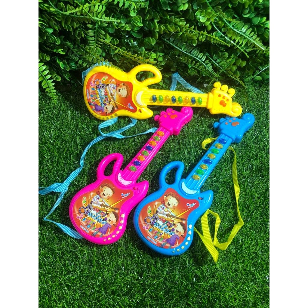 Brinquedo guitarra infantil piano e musical para o seu bebê MK-0547