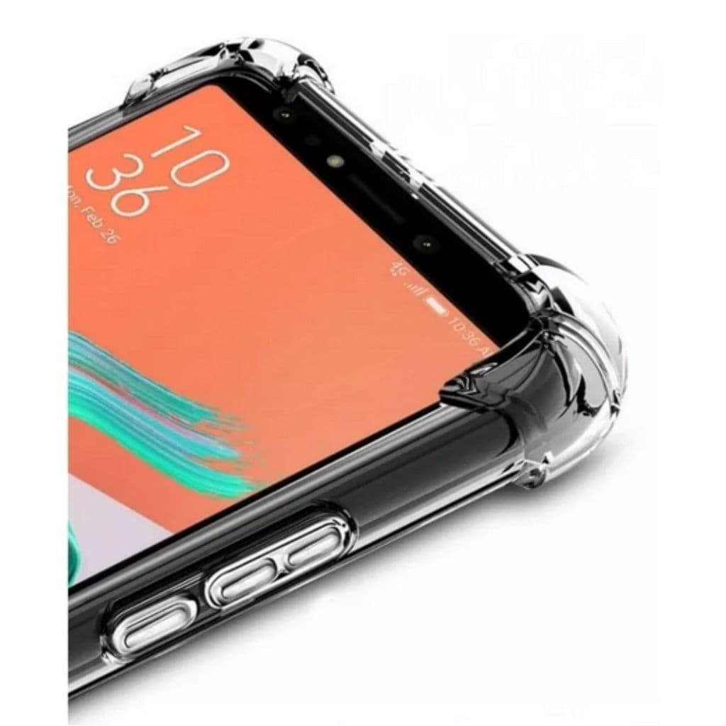 Capinha Motorola Moto E5 Play Xt1921 + Película vidro 3D - Capa Transparente Bordas Impacto Antishock