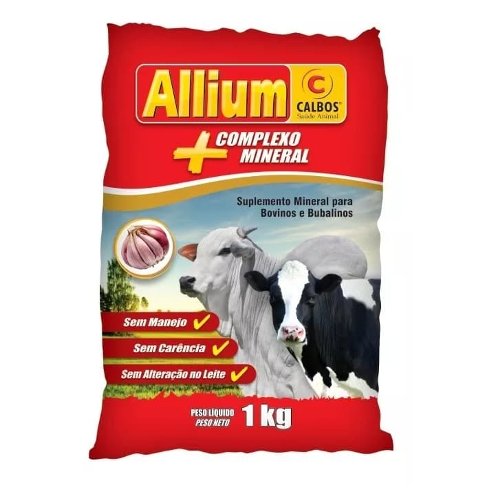 Sal Mineral De Allium + Complexo Mineral 1kg