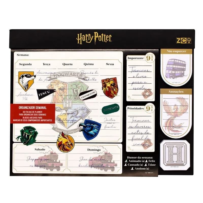 Planner Harry Potter Zona Criativa