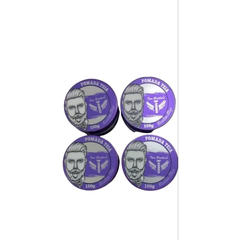 kit 4 Cera Teia 150g Para Modelar e Fixar Cabelo Two Brothers Profissional