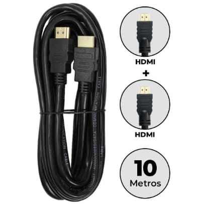 Cabo Hdmi 10m Importado 4k Hd