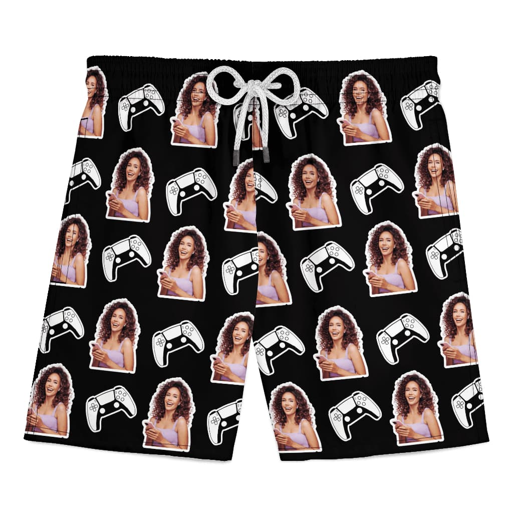 Short Gamer personalizado com foto Video Game Jogos