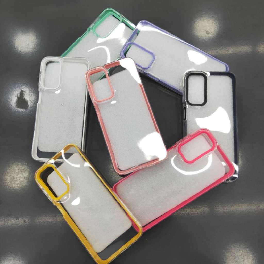 Capa Case Transparente 3 em 1 Redmi X6/Note 14s/Note 13/Note 13 Pro/Note 14 5G/Note 14 Pro Capinha Protetora Silicone