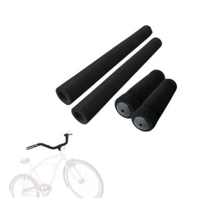 Manopla Espuma Para Guidão Bicicleta Bike Beach praiana Ou Moto 4pcs