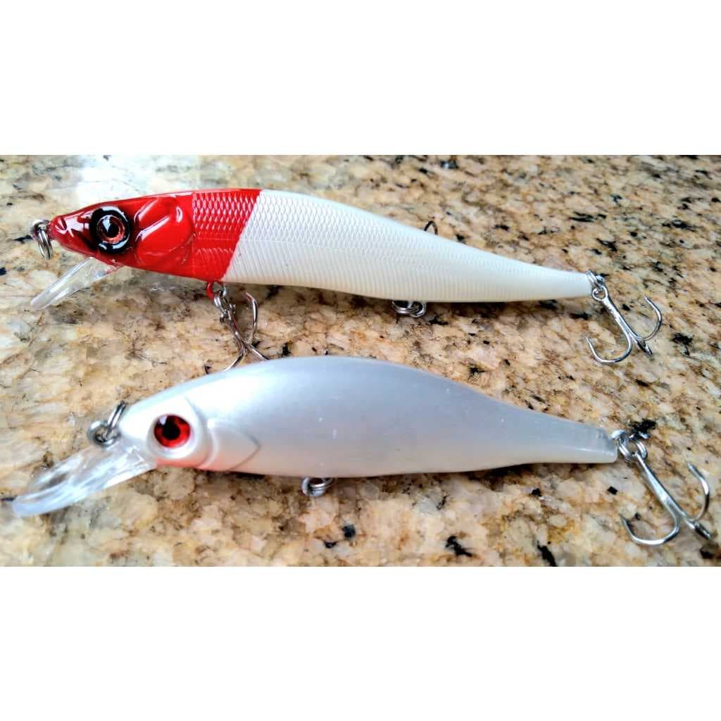 Kit De Isca Artificial Meia Água, Pesca, Dourado,Tucunaré, Robalo, Aruanã,Traíra,Barracuda,Vermelho.