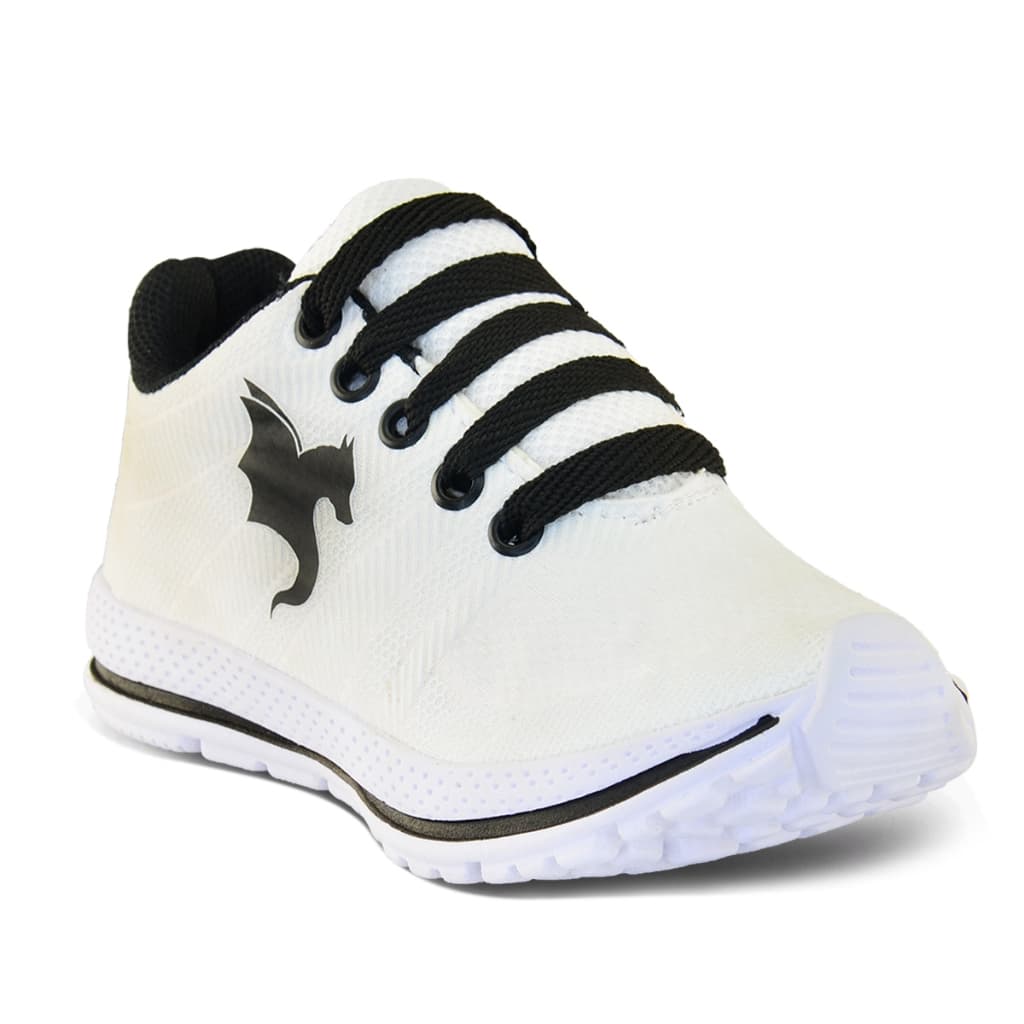 Tênis Infantil Casual Meninos Infinitty Branco Preto SL