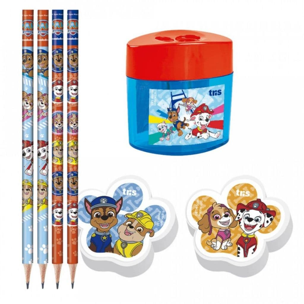 Kit Escolar Patrulha Canina - Tris / WX Gift