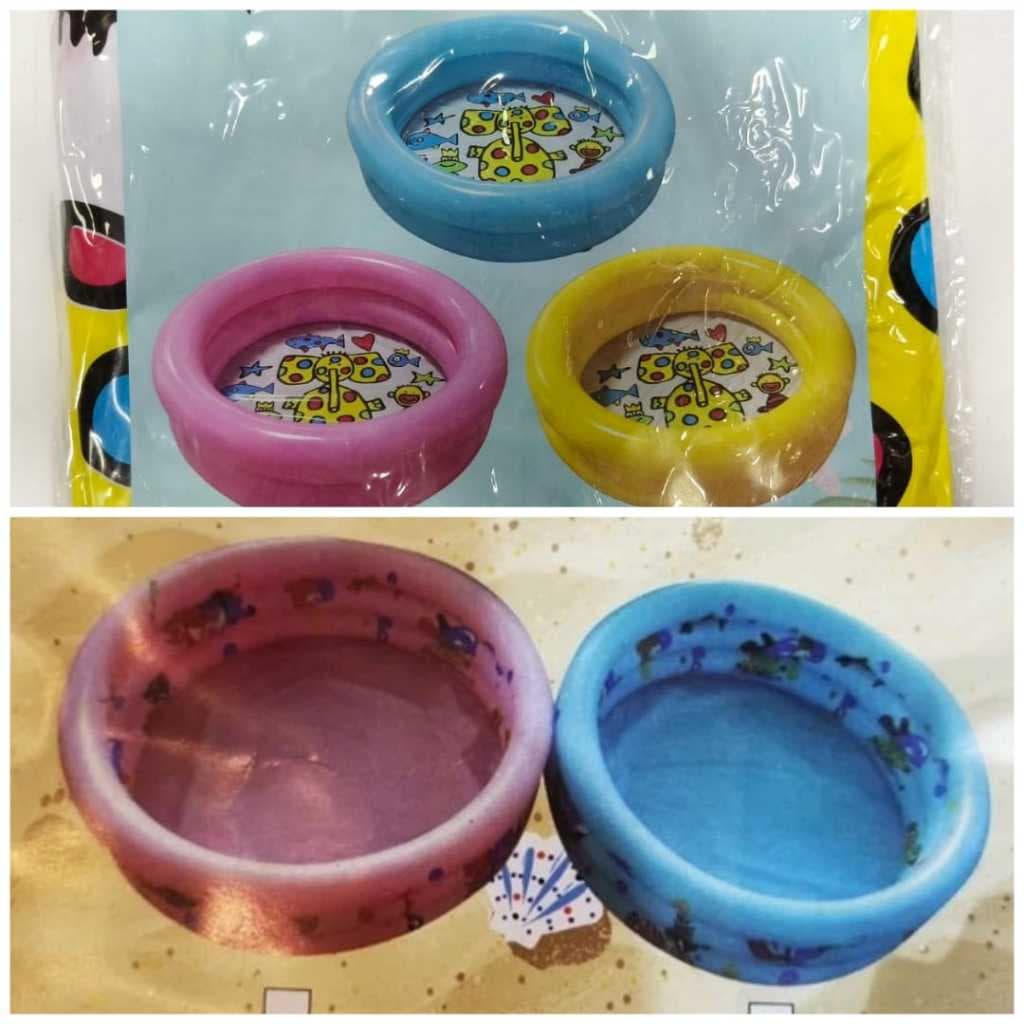Piscina Infantil Inflável Bebe Redonda 60 Cm  Piscina Praia Jardim