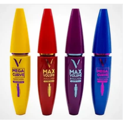 Rímel 4D mega curve e max volume/ máscara de cílios/ mascara de cilios/ rímel vivai