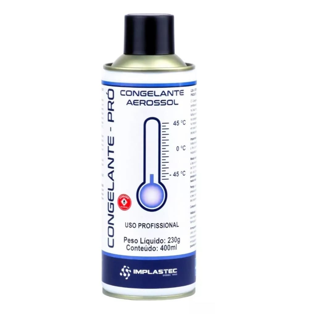 Congelante Aerossol Pro Implastec 400ml 230g