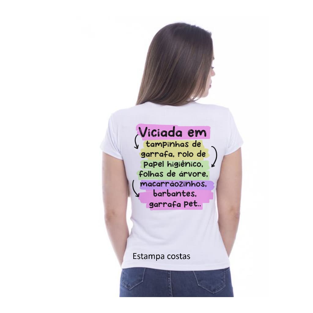 Camisa Camiseta Baby Look Estampa Educadora Infantil, Camiseta Personalizada Educadora