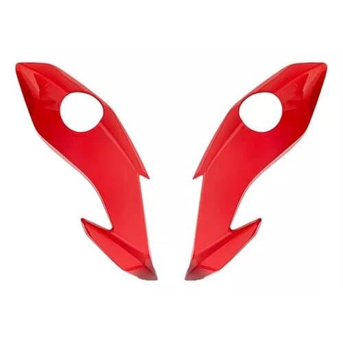 Carenagem Lateral Do Farol Bananinha Fan 160 Ano( 2022 e 2024) vermelho perolizado
