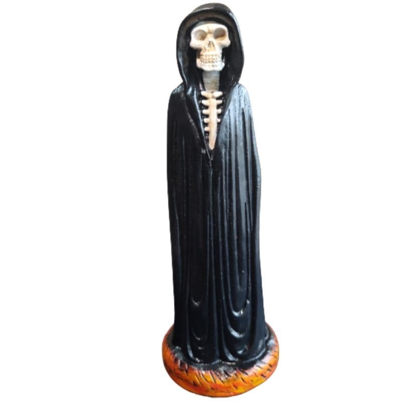 Imagem Guardião Caveira Capuz 20cm Personalizado Gesso