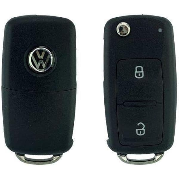Chave Canivete Carcaça Alarme Amarok Saveiro G6 VW 2 Botões