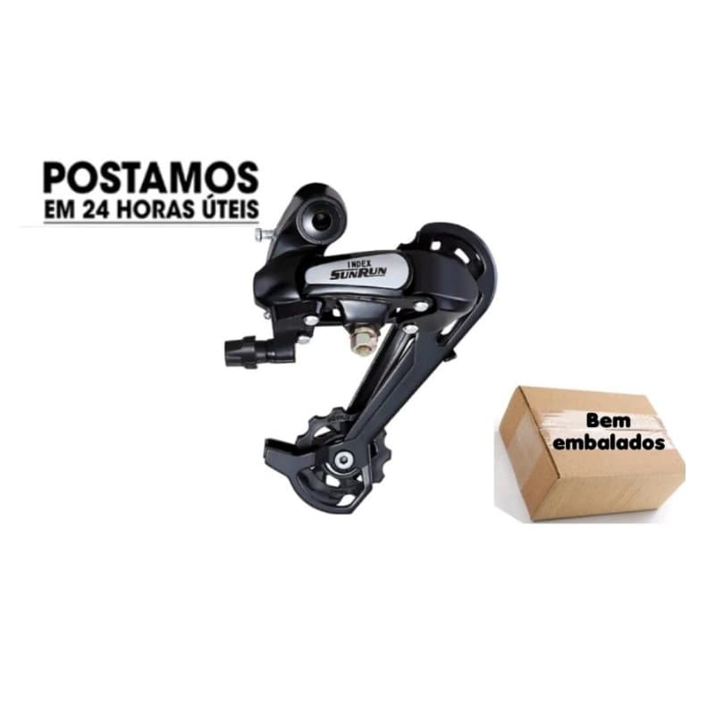 Câmbio Passador bik Traseiro 7V S/Gancheira