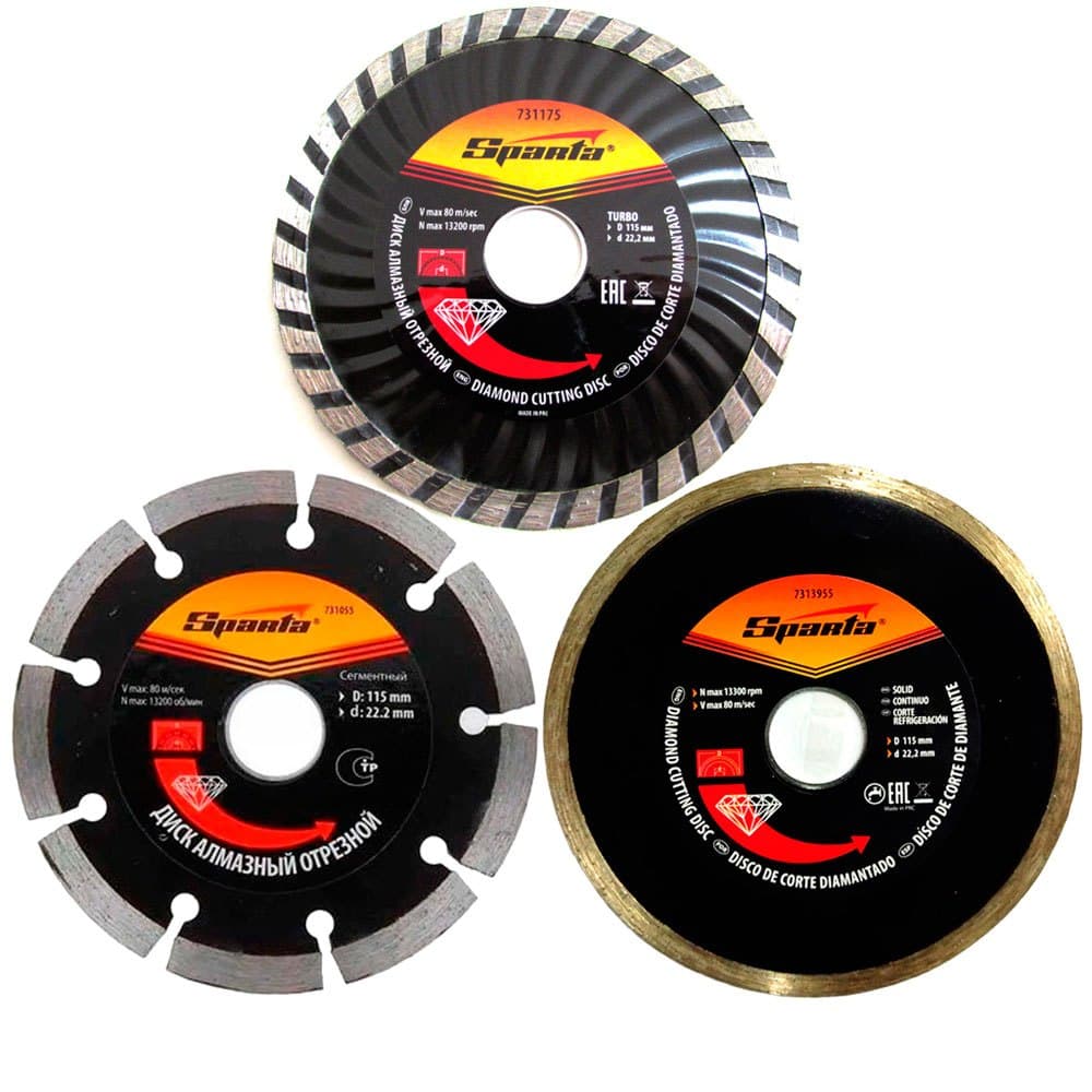 3x Disco de Corte Porcelanato Cerâmica Granito Madeira Disco Corte Diamantado C/ Furo 20 e 22