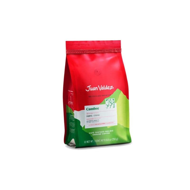 Café Moído Colombiano Juan Valdez Premium Fuorte 250g