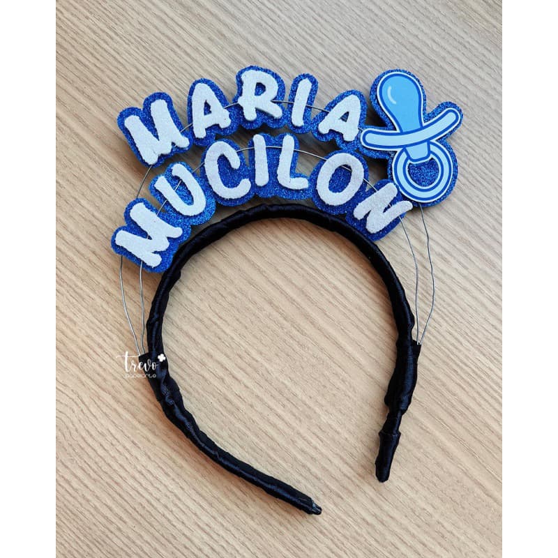 Tiara Maria Mucilon fantasia bloquinho carnaval
